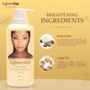 LightenUp Anti-Aging Body Lotion 400ml - Brightening Body Lotion with Argan Oil and Shea Butter view 4