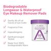 Almay Longwear and Waterproof Eye Makeup Remover Pads, 80 Count (Pack of 4) view 2