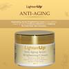 OMIC Lighten-Up Anti-Aging, Skin Brightening Cream - 4.4 fl oz / 100 ml - with Argan Oil and Shea Butter view 3