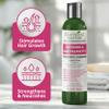 Cayenne & Saw Palmetto Biotin Shampoo for Thinning Hair  Vegan Volumizing Shampoo for Fine Hair with B Vitamins Argan Oil, Strengthening, Paraben, Silicone and Sulfate Free. Made in USA view 3