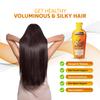 Hemani Almond Hair Oil (200ml/6.76oz) - Almond & Coconut Oil Blend for Hair Growth, Shine & Softness, Nourishing & Strengthening Hair Oil for Men & Women view 4