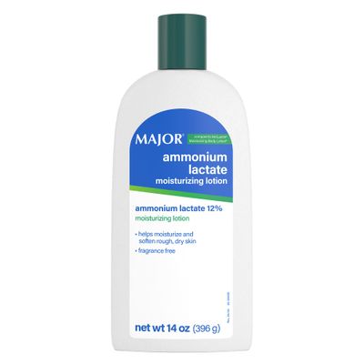 MAJOR Ammonium Lactate 12% Moisturizing Lotion, 14 Oz (1-Pack)