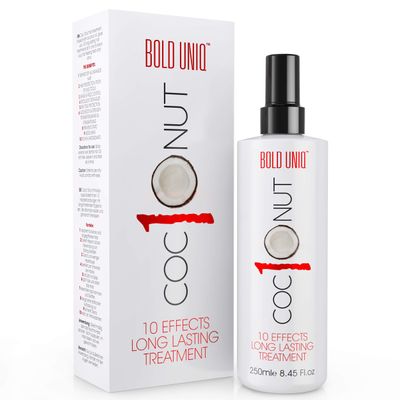 Coconut Thermal Protection Spray - Prevents Frizz and Split Ends for All Hair Types - Heat Defense Up To 450F - 8.45fl.oz