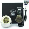 Haryali London 5 Pc Mens Shaving Kit 5 Edge Razor With Black Badger Hair Shaving Brush, Stand, Soap and Stainless Steel Bowl Perfect Set For Men view 3