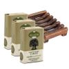 Kalliston, Olive Soap Scrub with Argon Oil, Sensitive and Dry Skin, Made in Ancient Crete, Greece, Pack of 4 view 1