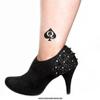 15 x Big Queen of Spades Tattoo in black plus 6 small QOS - temporary Tattoo - Hotwife Tattoo - BBC (15) view 4