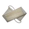 100% Natural Loofah Back Body Scrubber Strap Brush Sponge with Handles (Front 100% Loofah + Back 100% Cotton Terry) Shower Bath Spa Soften Smooth Renew Skin, Pack of 1 view 1