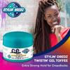 Stylin Dredz Extra Strong Hold Twisiting Gel Toffee Super Shine Formula Single view 2