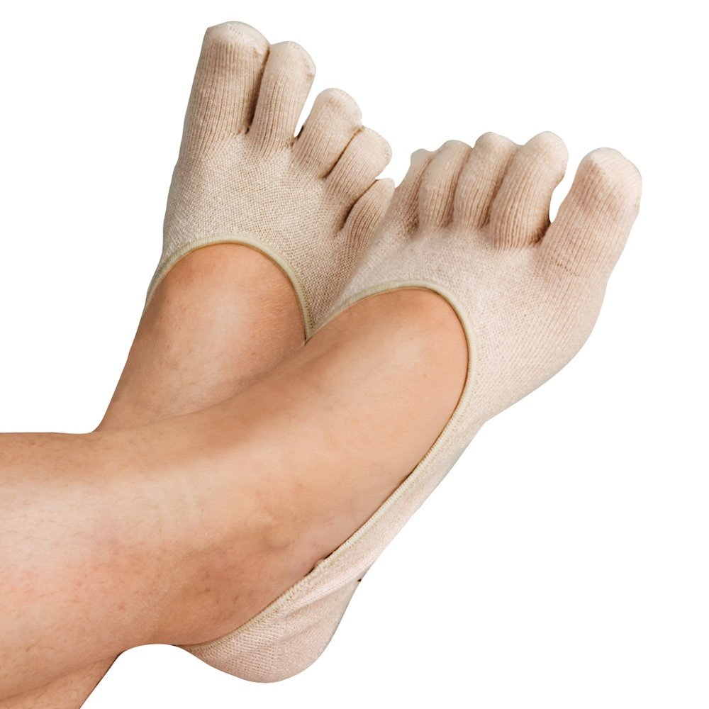 GEL TOE SOCKS THERAPEUTIC INVISIBLE