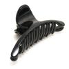 Mia Slim Clip Hair Accessory Jaw Clamp, Super Slim, Super Strong, Low Profile, Updo French Twist Styling Tool, Black Shiny Smooth Acrylic Plastic, For Women and Girls 1pc view 1