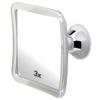 MIRRORVANA 3X Magnifying Shower Mirror for Fogless Shaving with Suction Cup, Shatterproof Surface and 360 Swivel, 6.3" x 6.3" view 1