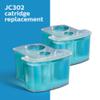 Philips Norelco Cleaning Cartridges for SmartClean System, 2 Count, JC302/52 view 2
