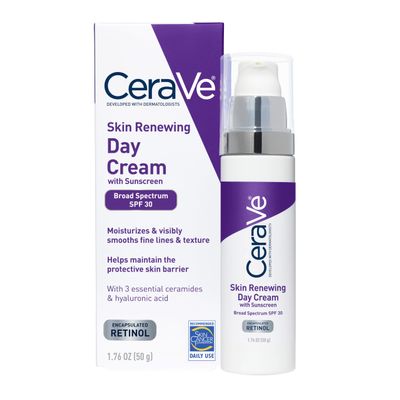 CeraVe Day Cream, Anti-Aging Retinol Face Moisturizer with SPF 30, 1.76oz