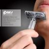 BAILI Butterfly Open TTO Double Edge Metal Safety Razor Wet Shaving Kit for Men Women with Platinum Blade and Mirrored Travel Case BD179 view 4