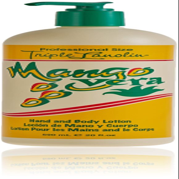 Triple Lanolin Triple Lanolin Mango Vera Hand and Body Lotion, 20 Oz, 20 Ounce, BRA-40138