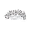 03 Vintage Rhinestone Crystal Wedding, Bridal or Prom Hair Comb view 1