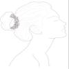 03 Vintage Rhinestone Crystal Wedding, Bridal or Prom Hair Comb view 2