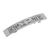 1928 Jewelry Floral Bar 3.75 Inch Hair Barrette Clip For Women, (1 Pcs) view 1