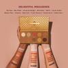 ZOEVA Caramel Melange Eyeshadow Palette - 10 Warm, Neutral & Modern Shades, Matte, Matte with Glitter & Metallic Finishes, Natural Eye Shadow Set, Suitable for All Eye Colors view 3
