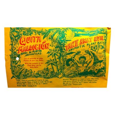 Original Botanica Curse Remover Quita Maldicion Herb Bath Spiritual Cleansing Body Wash Ritual Negative Energy Protection Herb Purification Evil Eye Removal Curse Removing