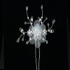 1 Piece Hanamade Organza Flower Crystal Hair Pin H063 view 3