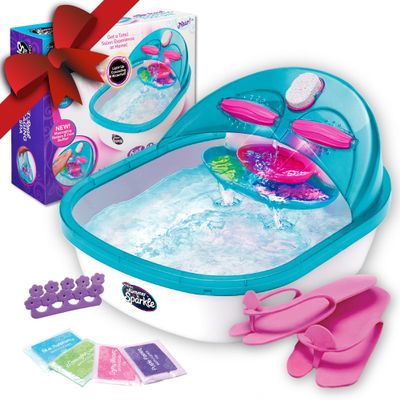 Shimmer n Sparkle 6-in-1 Real Massaging Foot Spa for Kids
