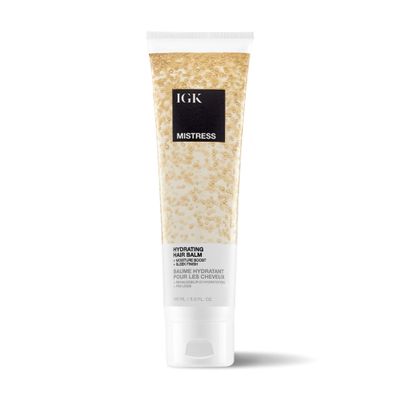 IGK MISTRESS Hydrating Hair Balm | Lightweight + Frizz Control + Shine | Vegan + Cruelty Free | 5 Oz