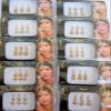 8 Bindi Pack - 24 Combo Bindi Stickers, Multicolored, Silver, Gold, Black view 3