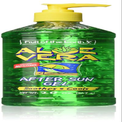 Fruit of the Earth After Sun Gel, Aloe Vera, 20 Ounce