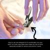 Dream Cut Nail Clipper, Toenail Clippers, Chrome Plated, Stainless Steel, Sharp, Sturdy, Comfort Grip, Nail Catcher, for Men and Women, Nail Cutter, Trimmer view 3