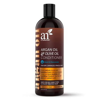 artnaturals Argan Hair Growth Conditioner - (16 Fl Oz / 473ml) - Sulfate Free - Treatment for Hair Loss, Thinning & Regrowth - Men & Women - Infused with Biotin, Argan Oil, Keratin, Caffeine