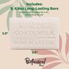 Australian Botanical Soap 6.6 OZ, Pack of 8, Goat Milk Soap Bars with Soya Bean Oil, Enriched with Organic Shea Butter, Suitable for All Skin Types, Packaging May Vary view 4