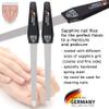 3 Swords Germany - Sapphire Metal Nail File Set 2 Pieces with 1 Piece 3-Way Nail Buffer  Nail Care Made in SOLINGEN/Germany view 2