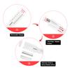 BANGMENG Hair Cutter Comb, Shaper Razor Comb, Split Ends Trimmer Styler, Double Edge Razor Blades for Thinning, Cutting and Styling, Extra 5 Blades Included view 2