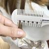 BANGMENG Hair Cutter Comb, Shaper Razor Comb, Split Ends Trimmer Styler, Double Edge Razor Blades for Thinning, Cutting and Styling, Extra 5 Blades Included view 4