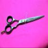 2 EACH PROFESSIONAL BARBER SHEARS W/REMOVABLE FINGER REST GERMAN HIGH GRADE SAND FINISHED (CYNAMED) view 2