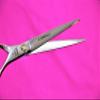 2 EACH PROFESSIONAL BARBER SHEARS W/REMOVABLE FINGER REST GERMAN HIGH GRADE SAND FINISHED (CYNAMED) view 3