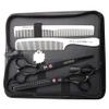 FOMALHAUT Hair salon professional hairdressing scissors set 7 inch black paint 440C hairdressing tools view 1
