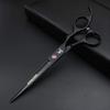 FOMALHAUT Hair salon professional hairdressing scissors set 7 inch black paint 440C hairdressing tools view 3