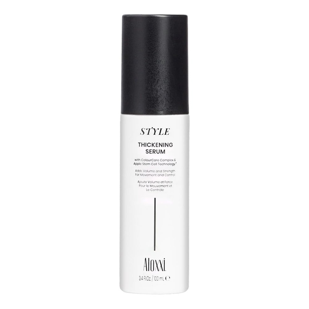 ALOXXI Thickening Serum, Strengthening & Volumizing with Apple Stem Cell Technology, for Fine, Thin, or Color-Treated Hair, 3.4 Fl Oz