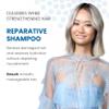 ALOXXI Reparative Hair Repair Shampoo for Damaged Hair with ColourCare Complex and Advanced Recovery Technology Cleanses Over-Processed Hair, 33.8 Fl Oz view 3