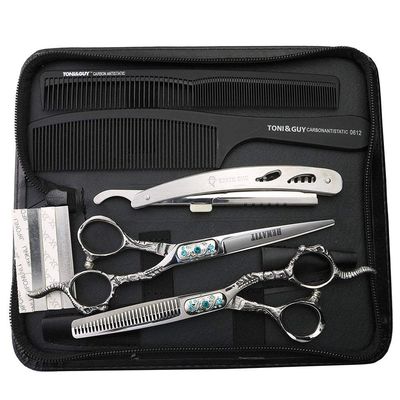 FOMALHAUT Sheep head handle personalized hairdressing tools 6 inch hairdresser hairdressing scissors styling tools