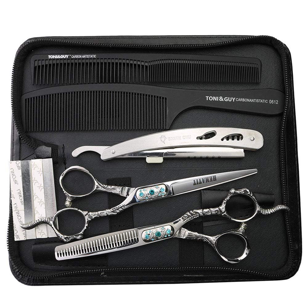 FOMALHAUT Sheep head handle personalized hairdressing tools 6 inch hairdresser hairdressing scissors styling tools