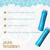 Pure Brazilian Anti-Frizz Daily Shampoo & Conditioner, Salt-Free & Color Safe, Enriched with Keratin, Argan Oil & Acai, 13.5 Ounce (400 Milliliter) view 2