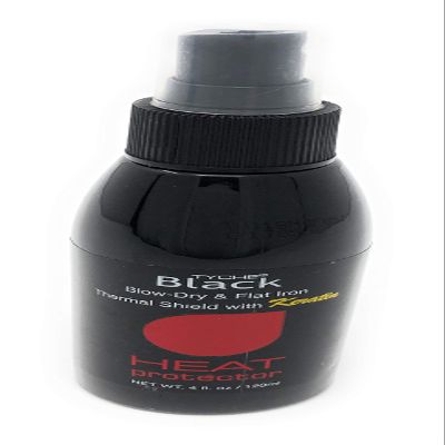 Nicka K Tyche Black Flat Iron Spray Heat Protector Hair Treatment 4 Fl Oz