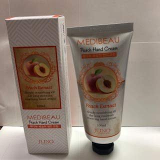 medibeau peach hand cream