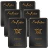 SheaMoisture Bar Soap 6 Count for Troubled Skin African Black Soap Cleanser with Shea Butter 8 oz view 1