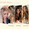 Full Shine Tape Ins Human Hair Extensions, 20 Inch Off Black Honey Blonde view 2