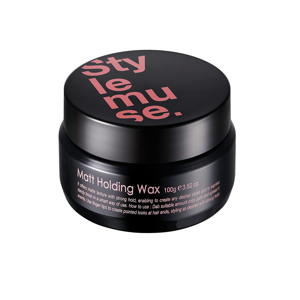 ATS Stylemuse Matt Holding Wax - Men and Women Matt Strong Molding Cream Firm Hold 100 gram, 3.53 ounce