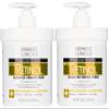 Advanced Clinicals Retinol Body Lotion & Face Moisturizer | Visible Anti Aging Skin Care Retinol Body Cream For Women & Men Targets Look Of Fine Lines, Wrinkles & Crepe Looking Dry Skin, 16OZ, 2-Pack view 1